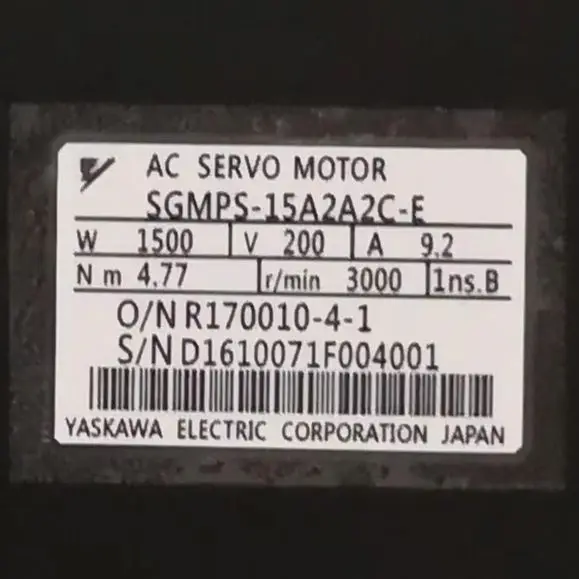 SGMPS-15A2A2C-E Brand New Servo Motor，Fast shipping，SGMPS 15A2A2C E，In Stock