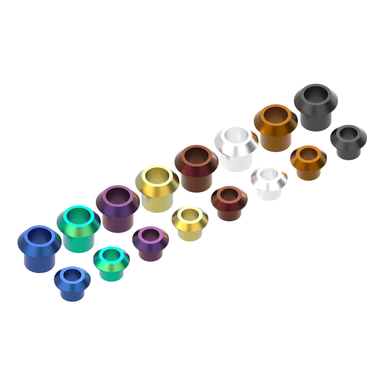 3x5mm/4x7mm aluminium waterkoeling pijphuls - lekvrije connector voor methanol/elektrische RC boten (siliconen slangadapter)