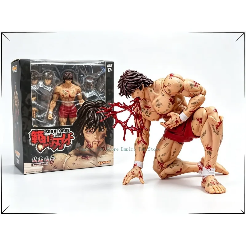 [In Stock] Storm Collectibles Baki Hanma Battle Damaged Ver Son of Ogre Saba Grand Arena Series 1/12 Limited Edition Toy