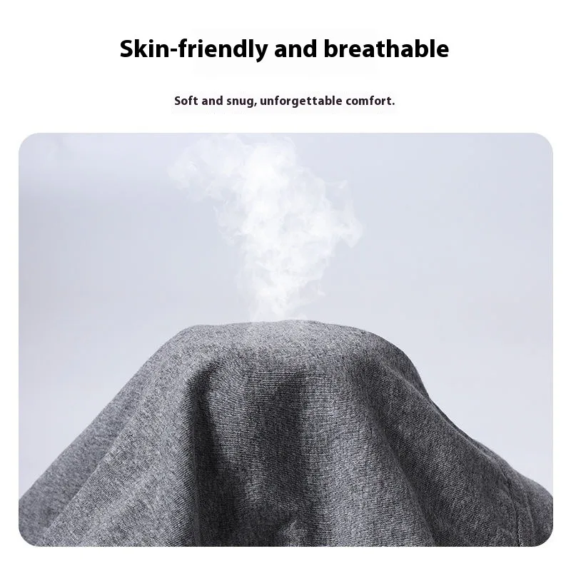 Comfortable Cotton Underwear Men High Waist Breathable Soft Absorbent Underwear Loose Fit Triangle Underwear Elderly Gentlemen