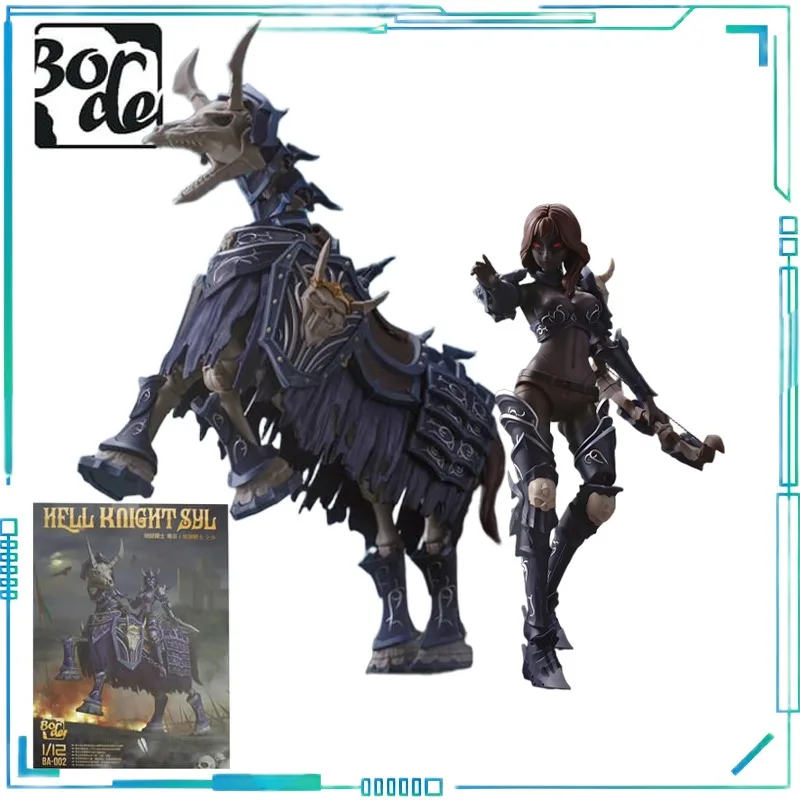 BORDER オリジナル組立シリーズ ボーダー組立 BA-002 ヘルナイトヒル 接着剤不要のプレコートジョイント可動式 モデルを組み立てる