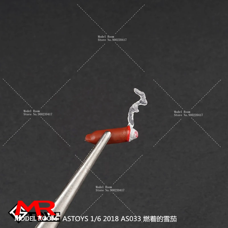 ASTOYS AS033 1/6 2cps/set Burning Cigar Model Soldier Scene Accessories Props Fit 12 inch Action Figure Body