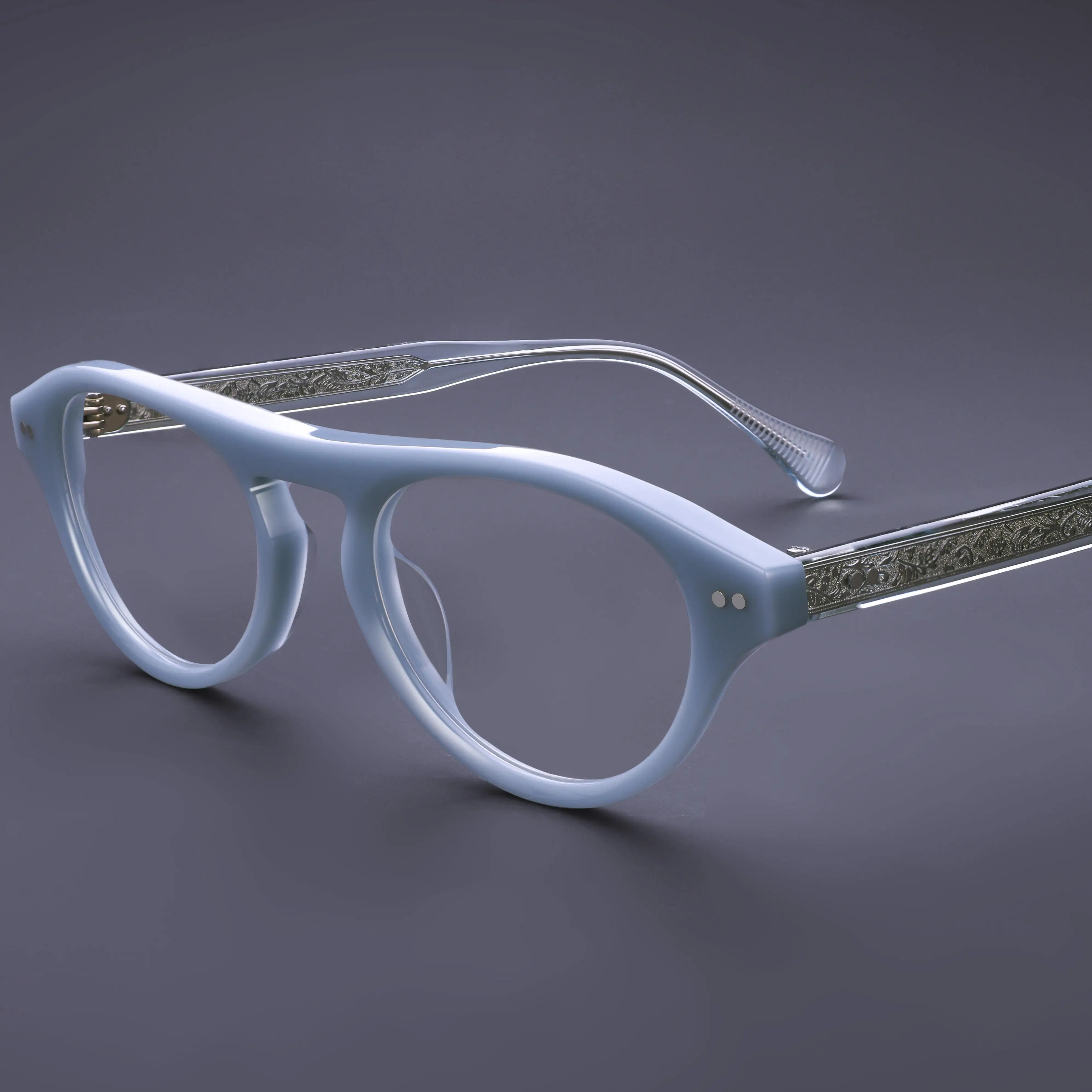 

Модные ацетатные очки для женщин, овальная оправа, толстый ретро-дизайн, мужские модные оптические линзы, блокирующие синий свет