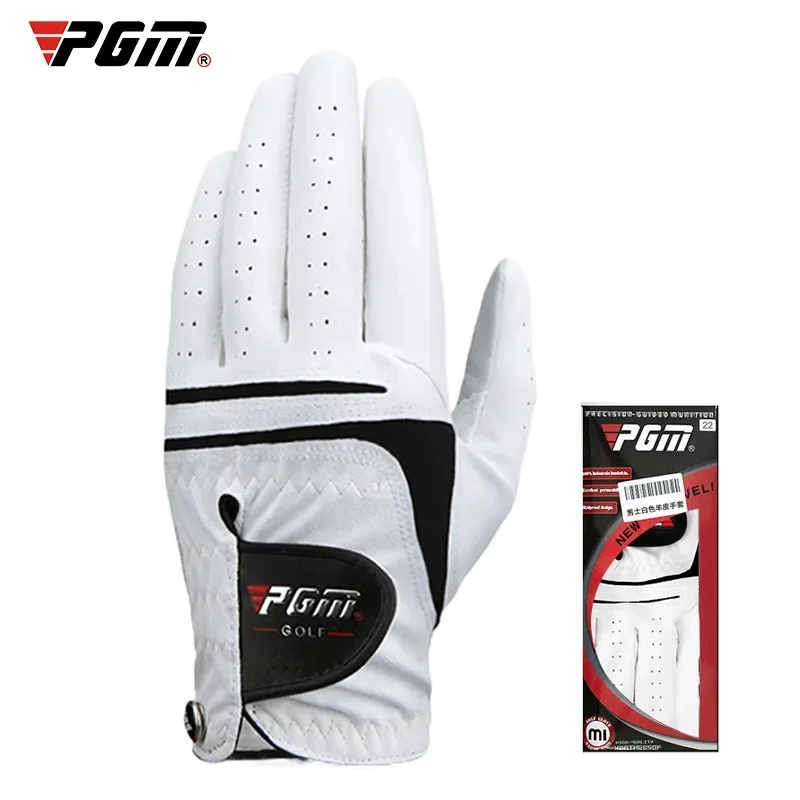 

Hot Selling Golf Gloves Men's Breathable Lambskin Non-slip Left And Right Hand Wear-resistant Golf Gloves Single