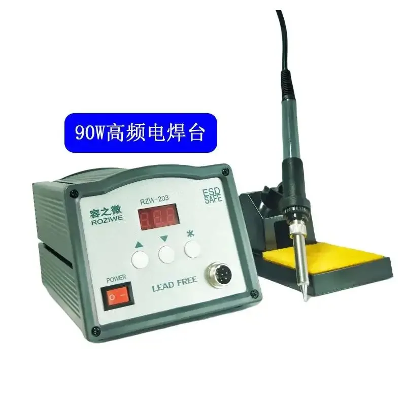 90W 120W digital display high frequency welding table electric soldering iron 203H welding table fast heating high power desktop