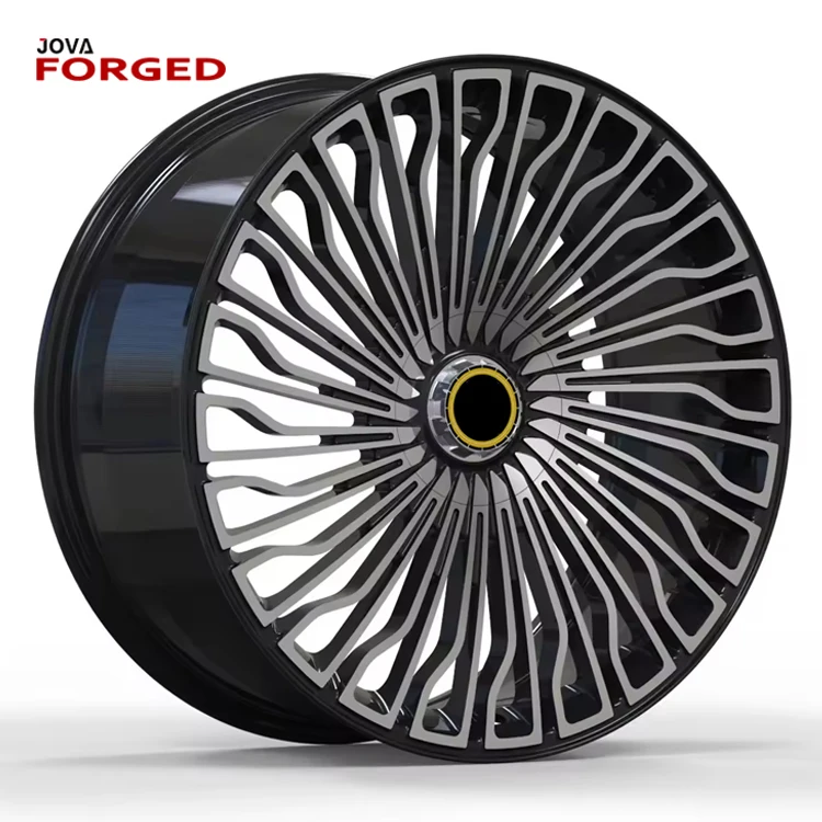 12,000T Forged Aluminum Rims 9J 10J Diamond Cut Finish New for 2022 Mercedes G63 24 Inch