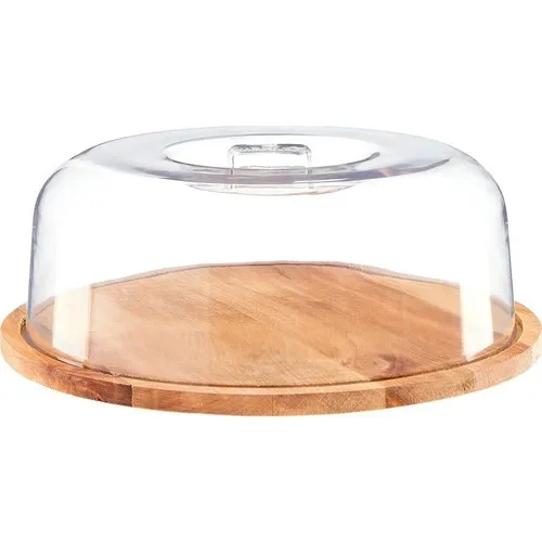 Homerium Acrylic Lid Wooden Cake The lanterns