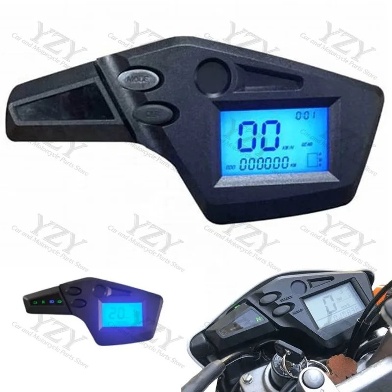 Мотоциклетный одометр для Motomel Xmm 250 XT 660 TX250, модифицированный, с регулируемой семицветной подсветкой.