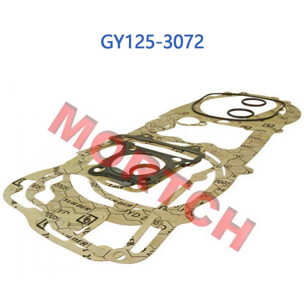 GY125-3072 GY6 125cc Full Set of Gasket For GY6 125cc 150cc Chinese Scooter Moped 152QMI 157QMJ Engine