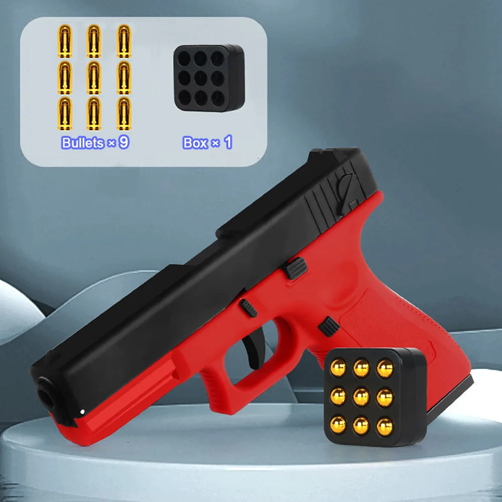 Fidget Toys Stress Shot Spielzeugpistole für Kinder Spielzeugpistole aussehen Echte Handpistole Weihnachtsgeschenk Automatische Pistole