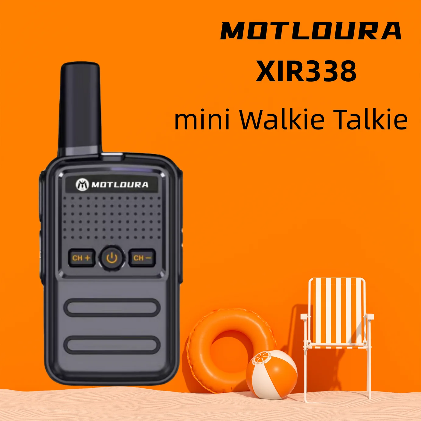 MOTLOURA-XIR338 Walkie-talkie, Wireless, High-Power, Outdoor,Handheld, civil, Mini Station, Construction Site, Self-driving 2pcs