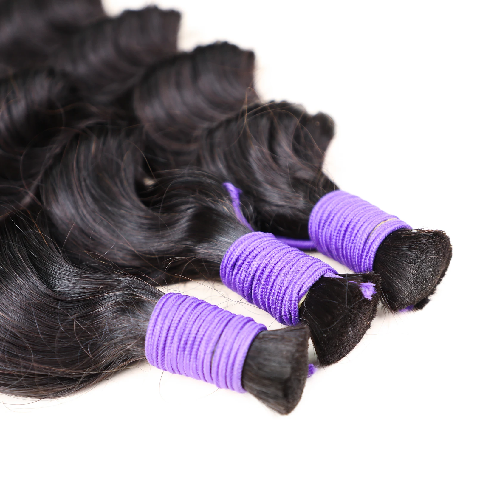 Loose Deep Wave 30Inch Remy Human Hair Bulk For Braiding High Quality 100% Extensions No Weft For Women Human Hair Bulk