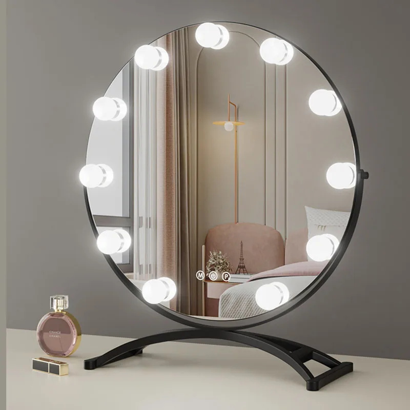 

Luxury Decorative Mirrors Portable Lamp Display Quality Luxury Bathroom Vintage Decorative Mirrors Wall Espejos House Decoration