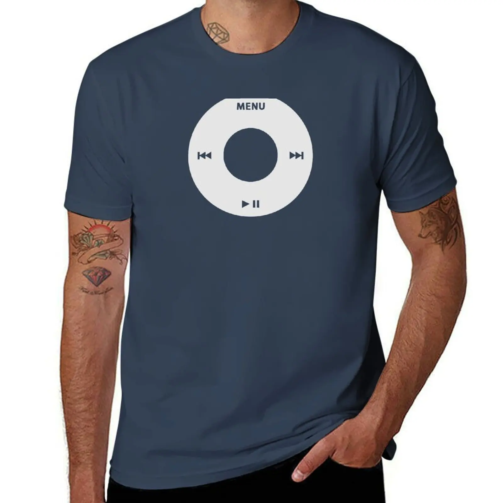 

iPod - Click Wheel T-Shirt Outdoor Work Short Sleeve Top