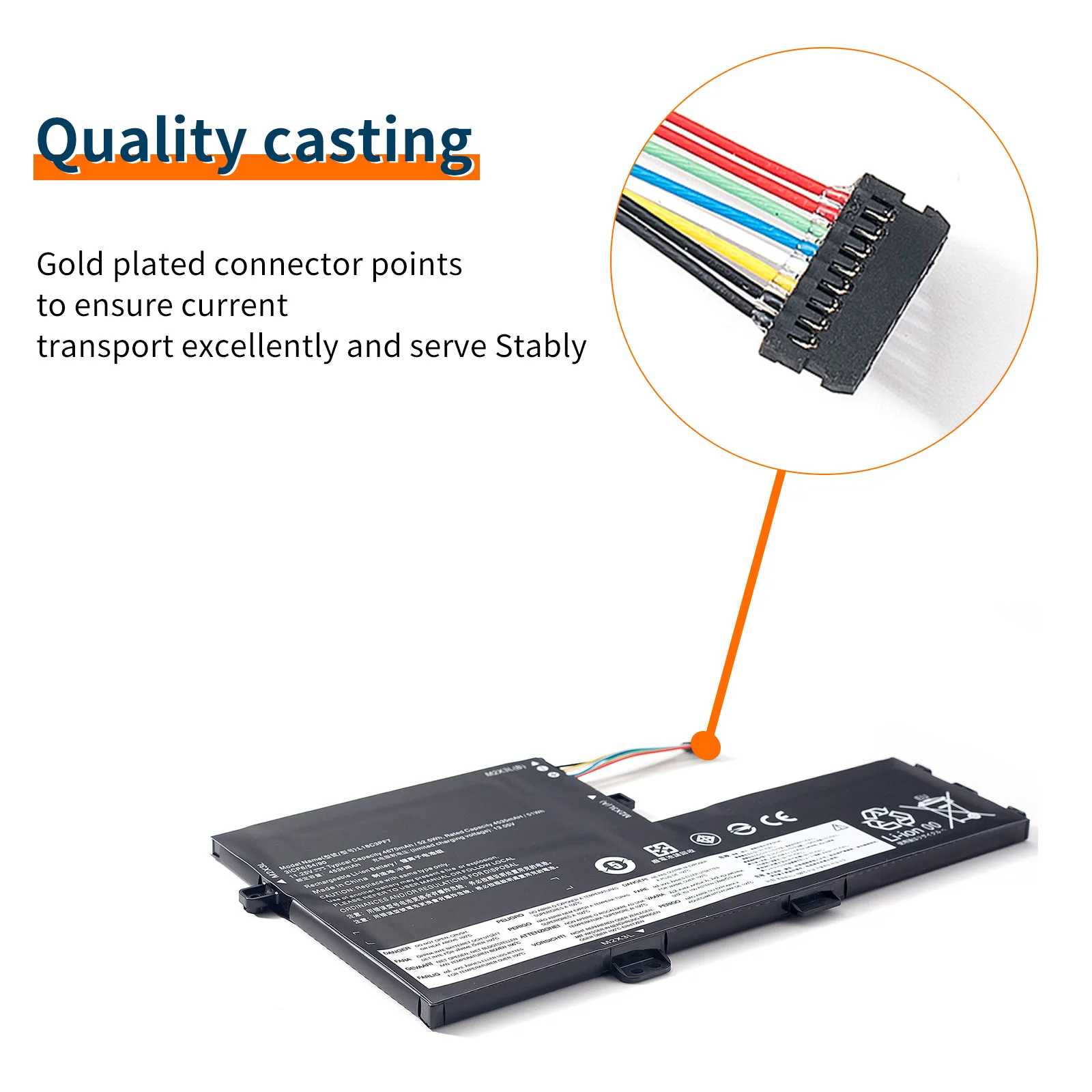 Imagem -03 - Bateria do Portátil para Lenovo Ideapad L18c3pf7 L18m3pf7 L18c3pf6 S34014iml S340-15iwl L18l3pf2 L18m3pf6 36wh