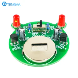 LED Flicker Lamp Kit Triode Control Self-Excited Multi-Harmonic Oscillation Circuit Electronic Production Parts DIY Assembly