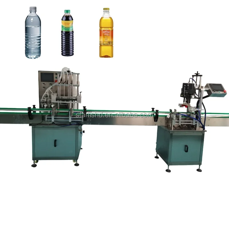 

Best Sellers Pet Water Bottle Liquid Perfume Honey Cosmetic Cream Oil Juice Soap Magnetic Pump Filling Machine Production Line