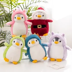 Penguin Plush Toys Soft Stuffed Kawaii Penguin with Unicorn /Dinosaur/Rabbit CostumeToy Kawaii Soft toy Christmas Gift For Girl