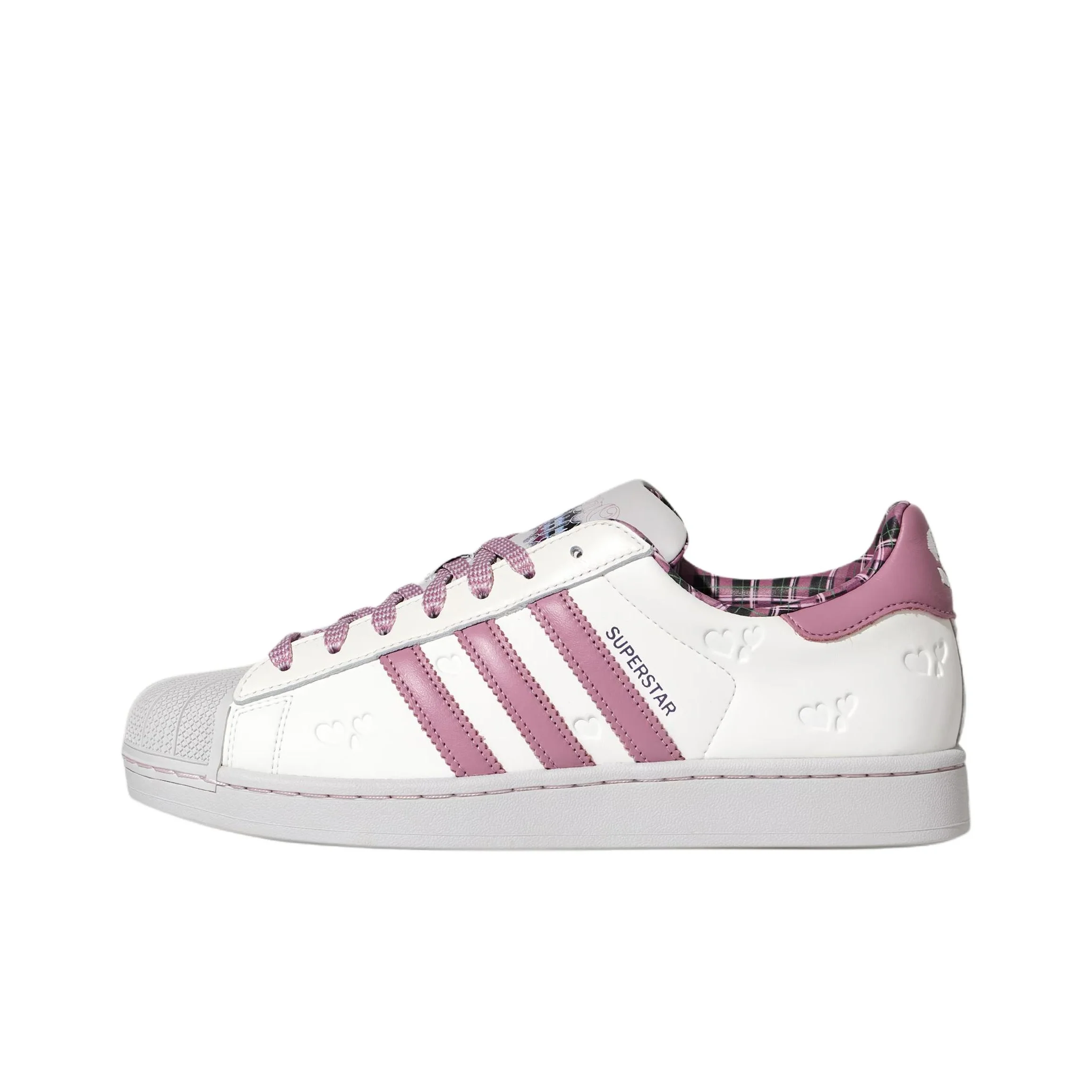 Zapatillas de skate Adidas Originals Superstar 2 Unisex Blanco Púrpura KZ7157