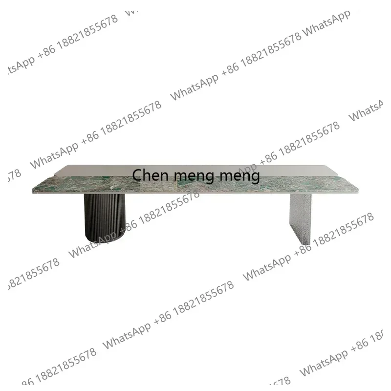 ZZLong - lasting Modern minimalist tea table and chair combination light luxury rock tea table Office Kung Fu tea table