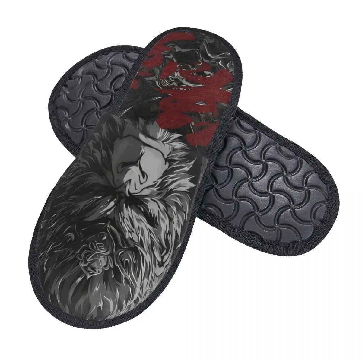 Black Myth Wukong New Game Slippers Non-skid Mythology Cozy Memory Foam Slides Bedroom