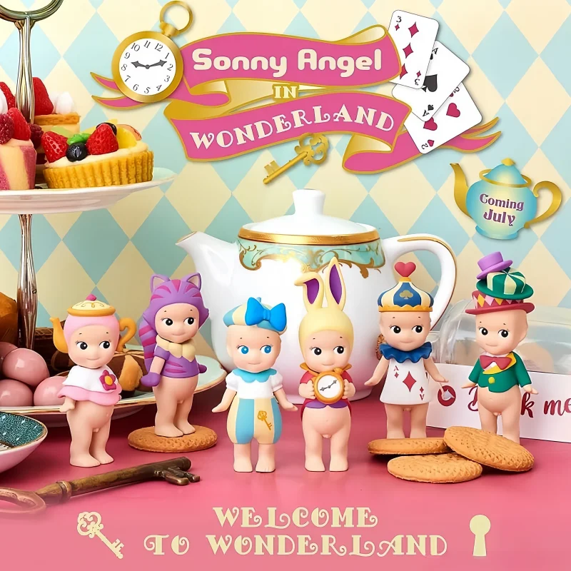 

Genuine Sonny Angel Confirm Style In Wonderland Series Blind Boxes Dolls Mystery Boxes Surprised Box Toy Children Birthday Gift