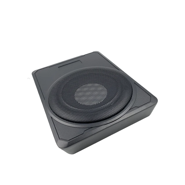 Alta qualidade profissional 8 "Polegada carro sob o assento subwoofer baixo forte áudio do carro ativo subwoofer carro woofer com amplificador