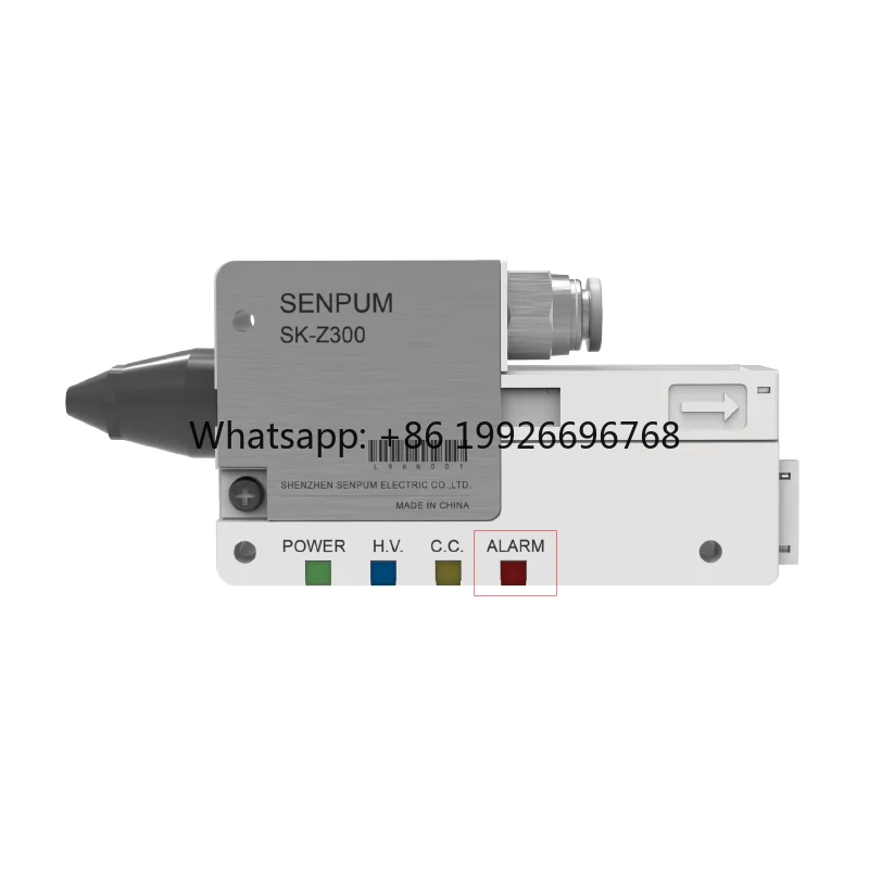 

Senpum ESD Safe Dust Removal Anti Static Ionizing Air Nozzle Static Ionized Spray Air Gun Nozzle