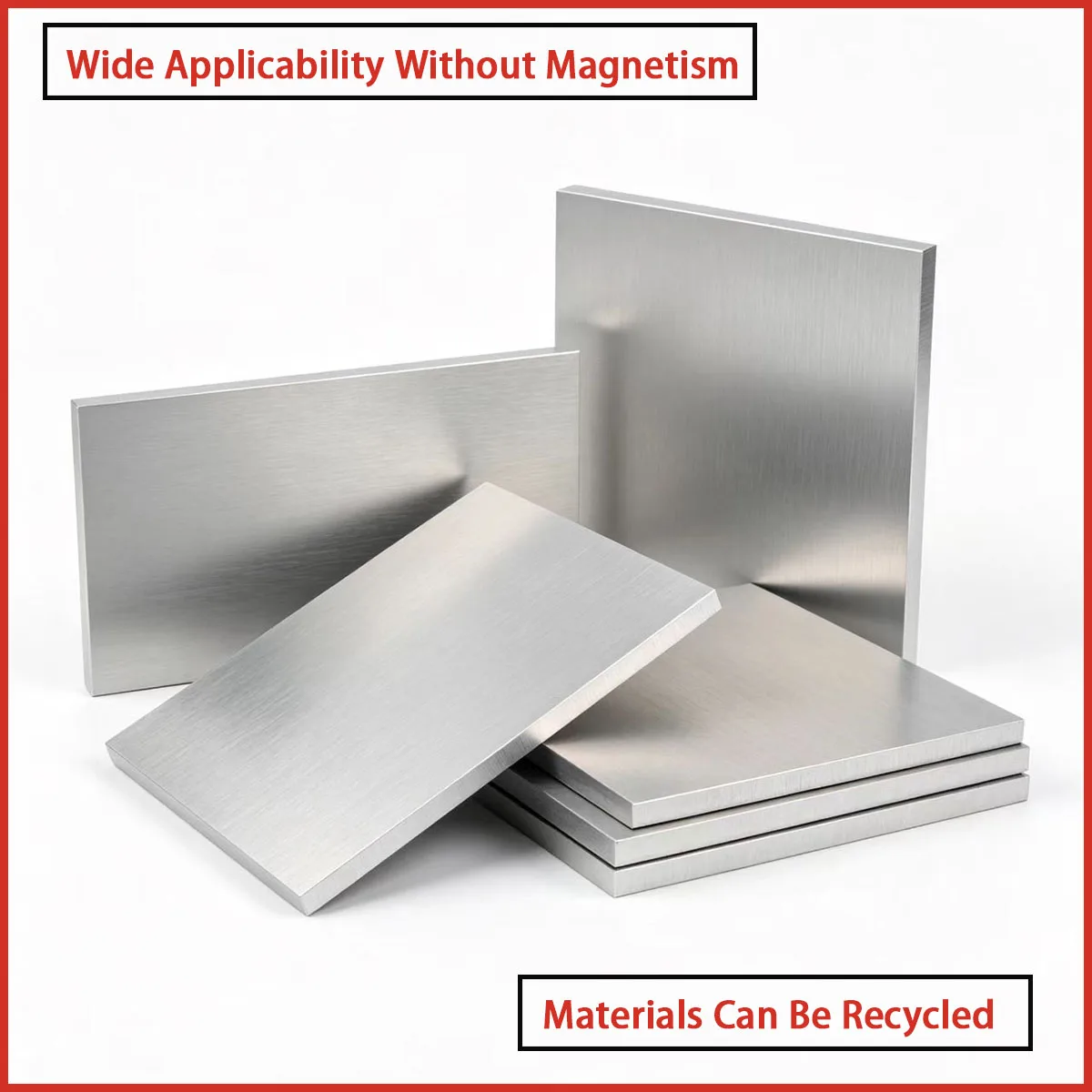 Aluminum alloy square plates with dimensions of 100*100mm to 300*300mm are used for tooling fixtures, equipment panels, etc
