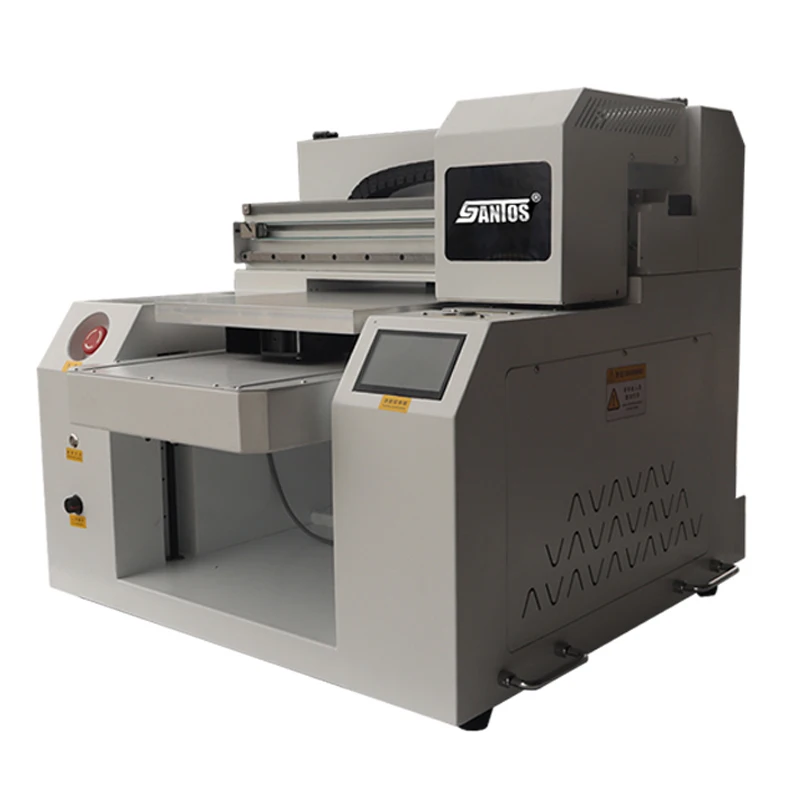 Desktop Printer Portable 3040 A3mini Size UV Flatbed Printer High Efficiency Printing on Items Bottle Wood Acrylic Directly