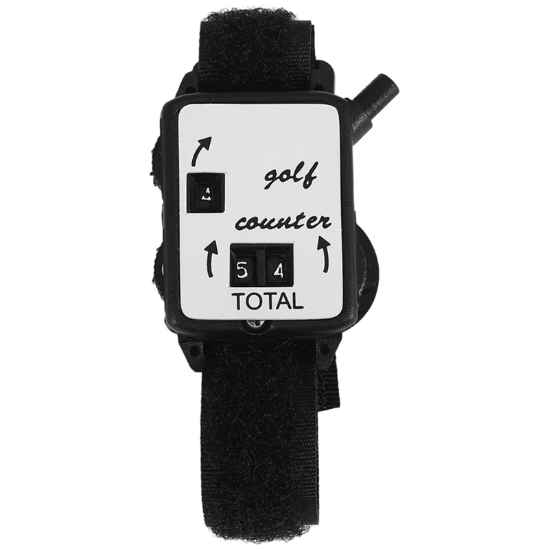 2025 Trendgolf Club Stroke Score Keeper Count Putt Shot Counter Watch W/ Wristband Band Black
