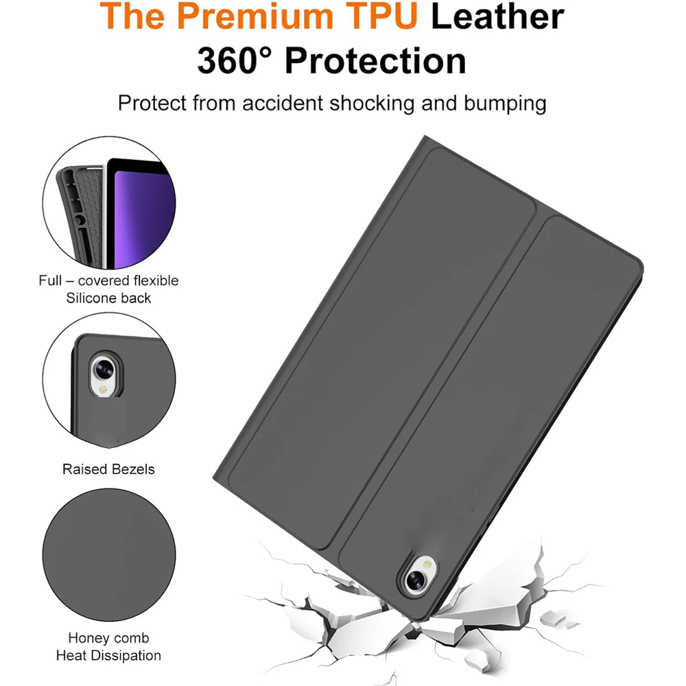 حافظة لهاتف سامسونج جالاكسي تاب S11 11 بوصة، غطاء لوحة مفاتيح لهاتف سامسونج جالاكسي تاب S11 11 بوصة مع حامل قلم S (SM-X730 SM-X736B) #6