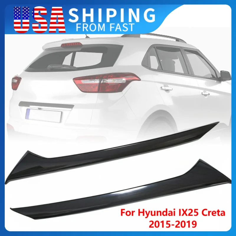 

86170C9000,86180C9000 для Hyundai IX25 Creta 2015-2019, левое и правое черное лобовое стекло, молдинг на боковую стойку, автомобильные аксессуары