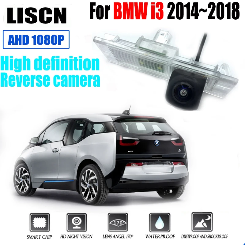 

HD rear camera For BMW i3 2014 2015 2016 2017 2018 Night vision / waterproof Backup Parking Reversing Camera