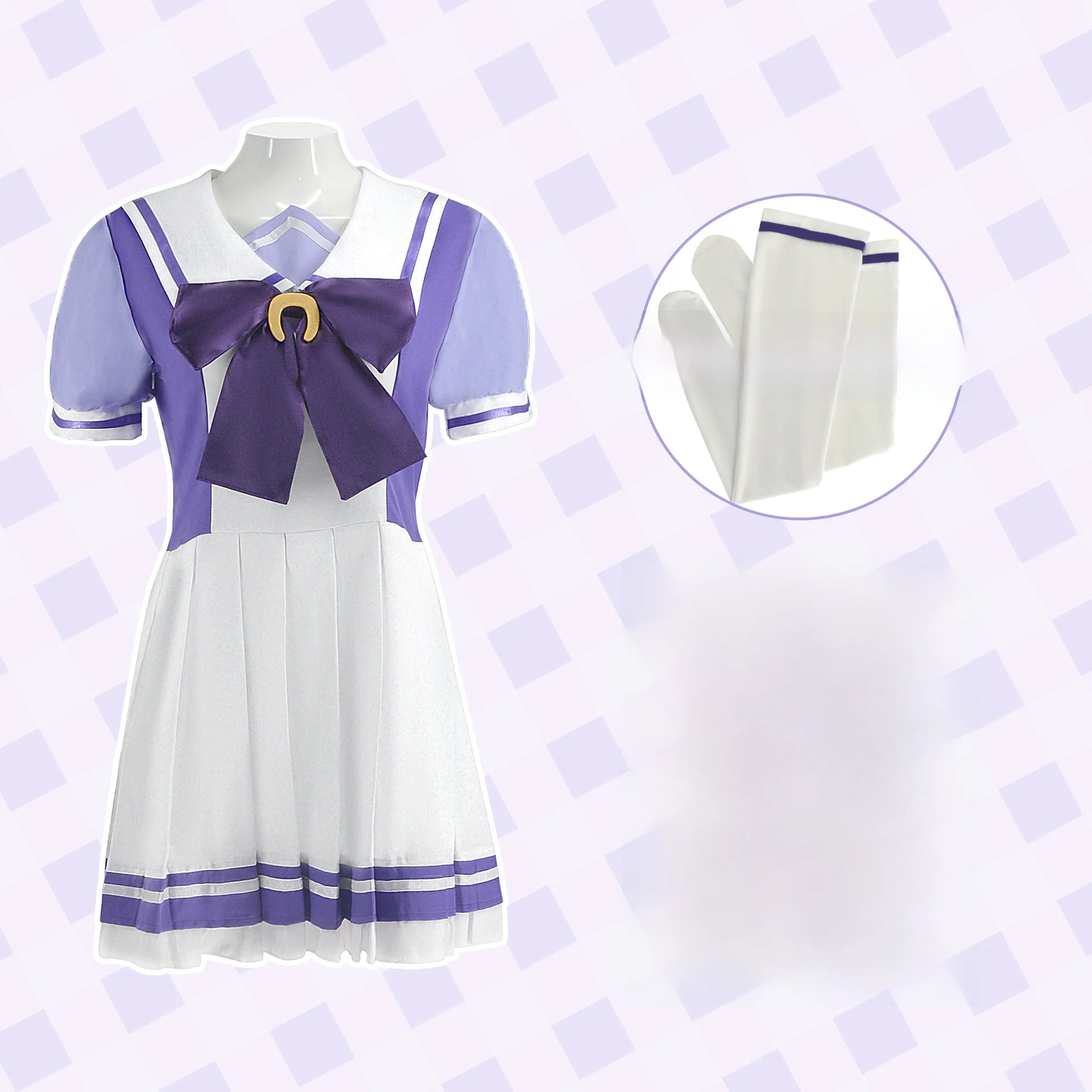 

Special Week Girl Cosplay Costume Tre College Halloween Costume School Uniform Female Student Outfit Set