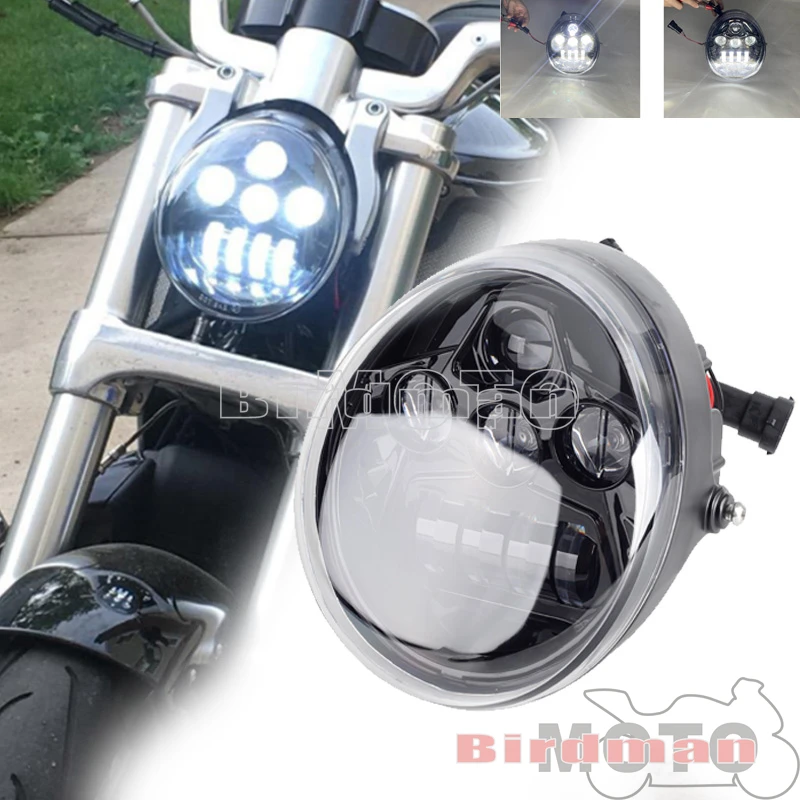 

V Road Motorcycle Headlight Headlamp Assembly For Harley V-Rod Street Rod CVO VROAD VRSC VRSCA VRSCAW VRSCB VRSCF VRSCSE 2002-17