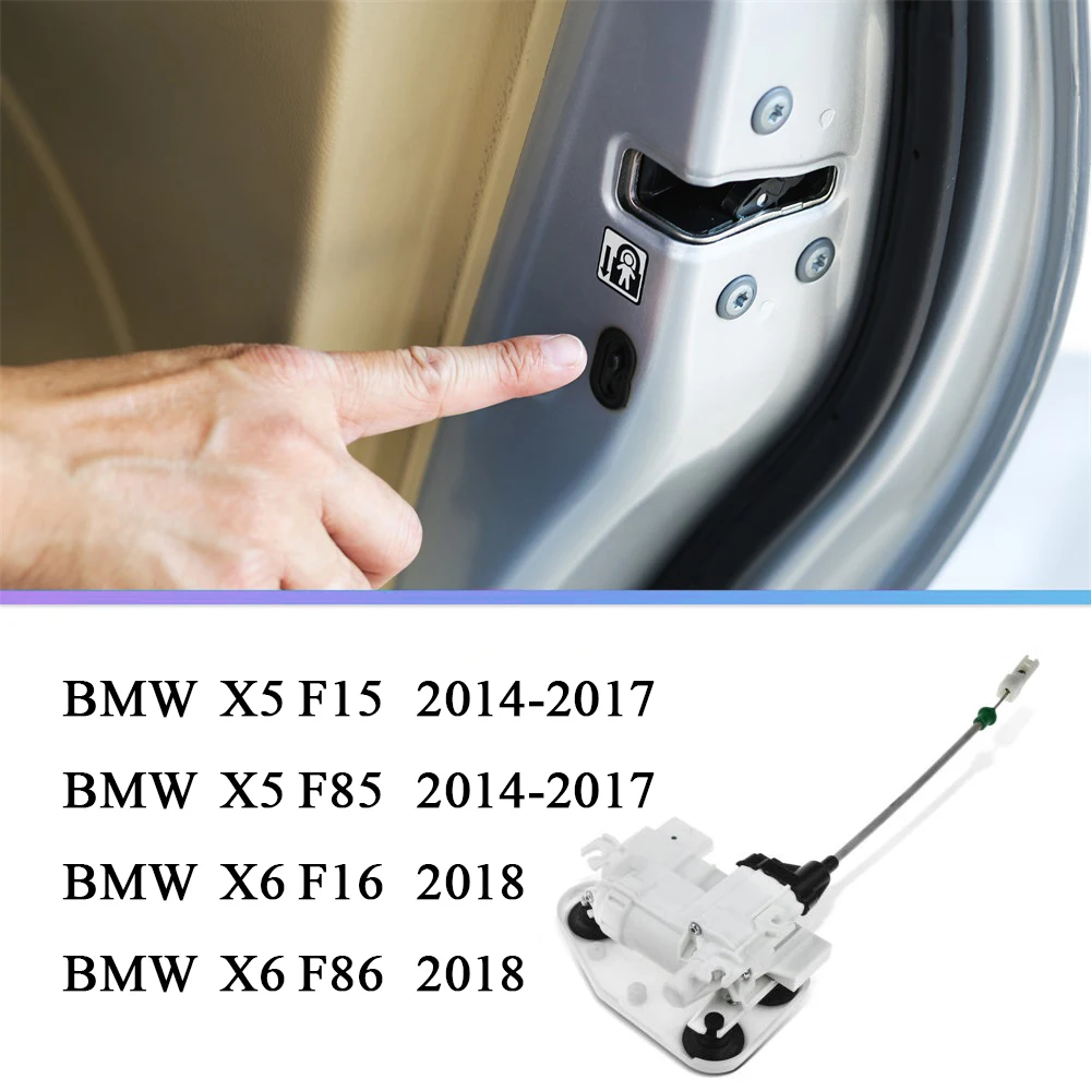 

Front Rear Left Right Door Lock Actuator For BMW X5 2014 2015 2016 X6 2018 51207419839 51207419840 41 42 51207323781 51207323782
