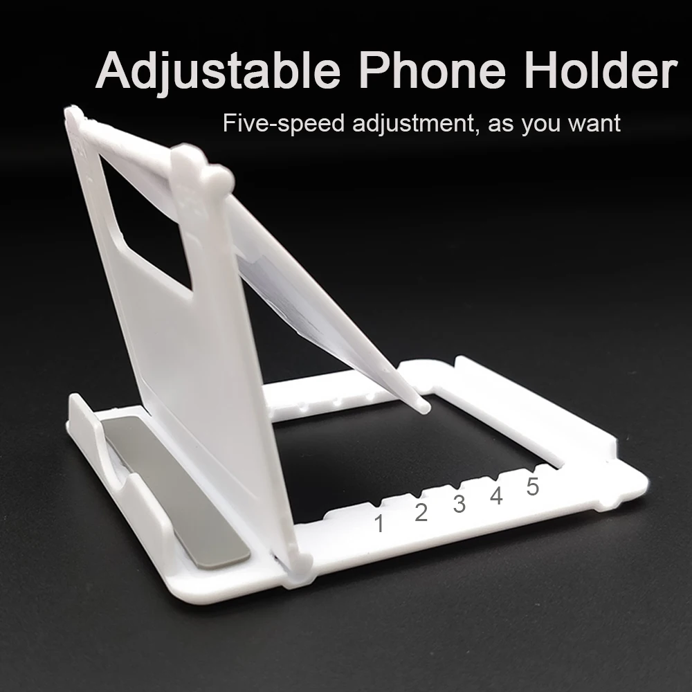 New Foldable Mobile Phone Desktop Phone Stand for iPad iPhone Samsung Desk Holder Adjustable Desk Bracket Smartphone Stand