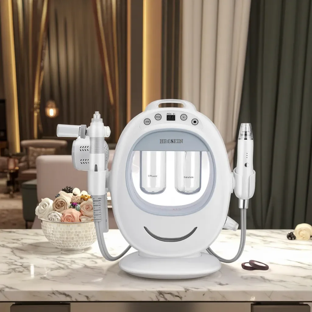 YTYINHome Use Portable 3 In 1 Moisturizing Spray Vacuum Blackhead Remover Small Bubble Microdermabrasion Hine