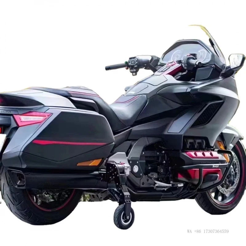

Latest Powerful HD for Indian K1600 GTL Reliable Chrome Motorcycle Parking Stand Assist Wheels Goldwing Landing Gear Universal