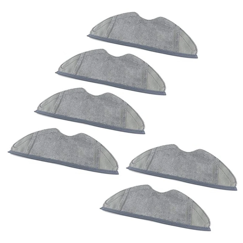 ГОРЯЧАЯ! Для робота-пылесоса 360 S7, ткань для швабры, запасные части для пылесоса, аксессуары, сменная ткань для чистки швабры, 6 шт.