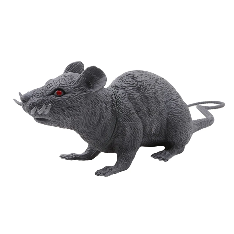 Simulation Mouse Funny Tricky Joke Fake Lifelike Mouse Model Prop Halloween Gift Toy Party Decor Kids Novelty & Gag Toys 2023