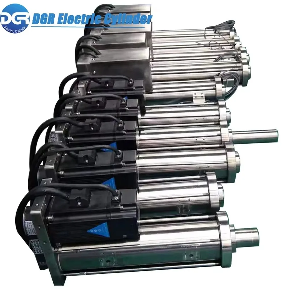 Industrial Linear Actuator 1000mm Stroke 2 Ton Force DC24V/48V IP68 Waterproof Servo Motor Drive Heavy Duty