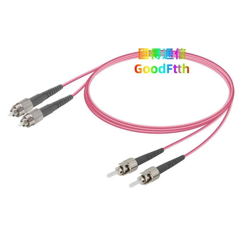 Patch Cord FC-ST ST-FC OM4 Duplex Cable Patchcord Jumper GoodFtth