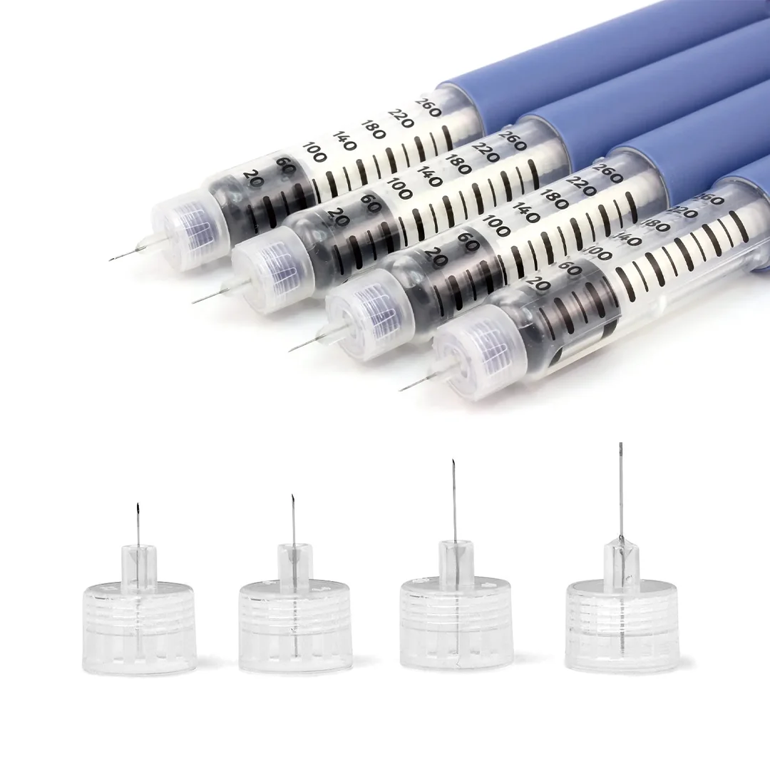 100개입 팩 32g 4mm 31g 5mm 6mm 8mm 인슐린 펜 니들 (일반 펜, 수의... - 5