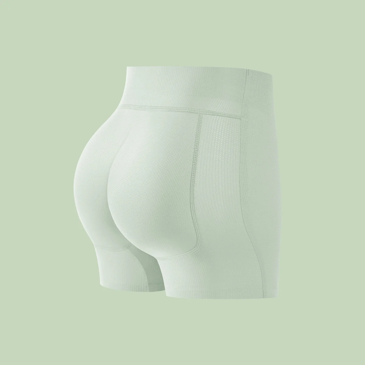 Natural Fake Buttocks Artifact With Lifted Buttocks Flat Angle Underwear Women's Seamless One Piece Peach Hip Pads