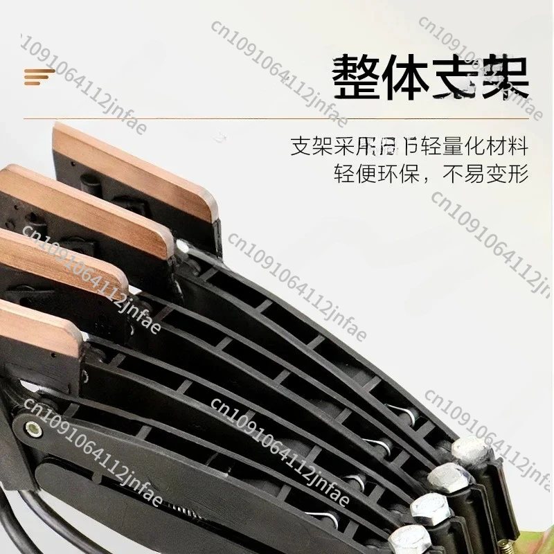 Single-Stage Crane Sliding Line Accessory - Seamless Sliding Contact Line Collector, Carbon Brush Single-Pole Drive Cutter Head