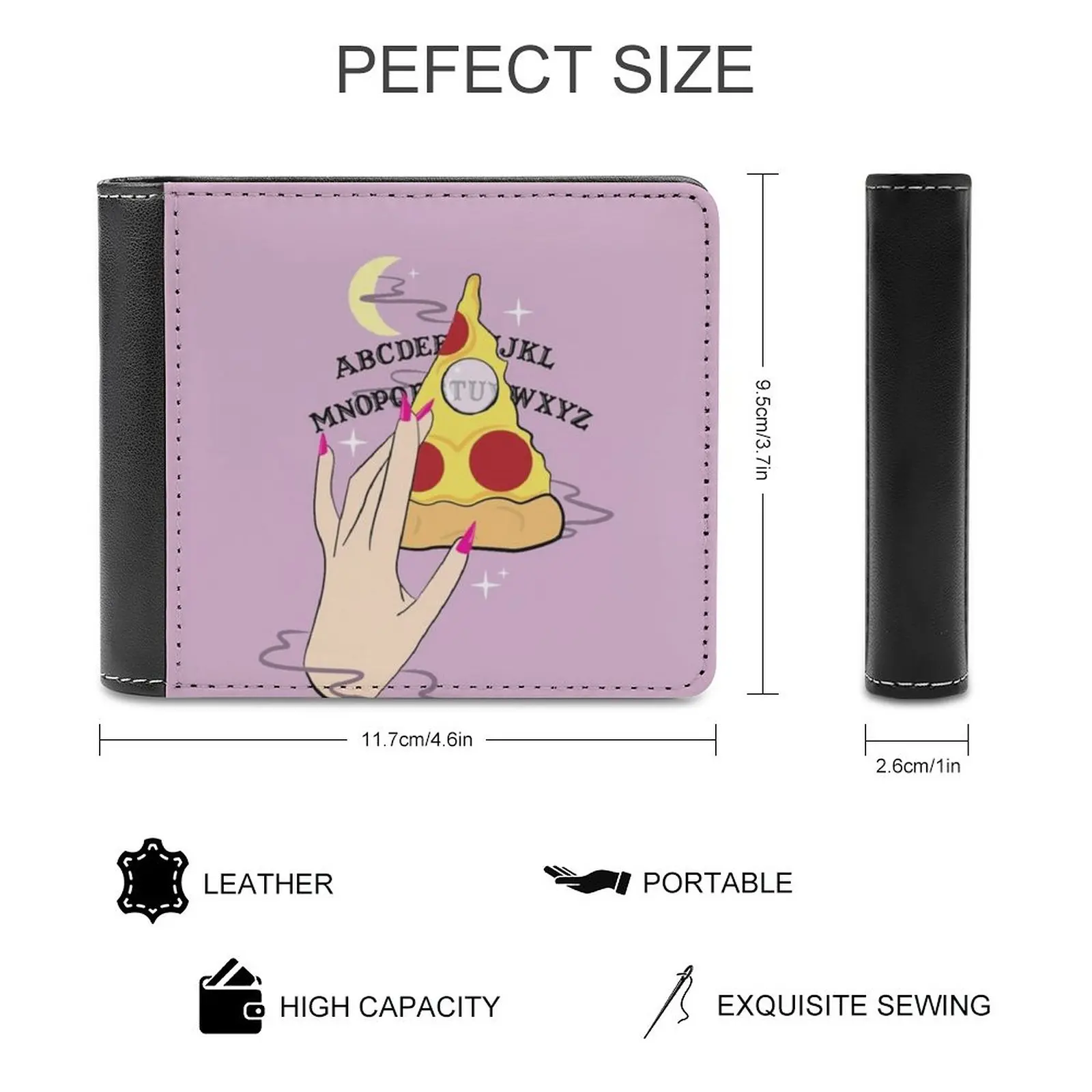 Ramen Skull Fashion Creditcard Portemonnee Leren Portefeuilles Gepersonaliseerde Portefeuilles Voor Mannen En Vrouwen Ramen Skull Skulls Dark Halloween