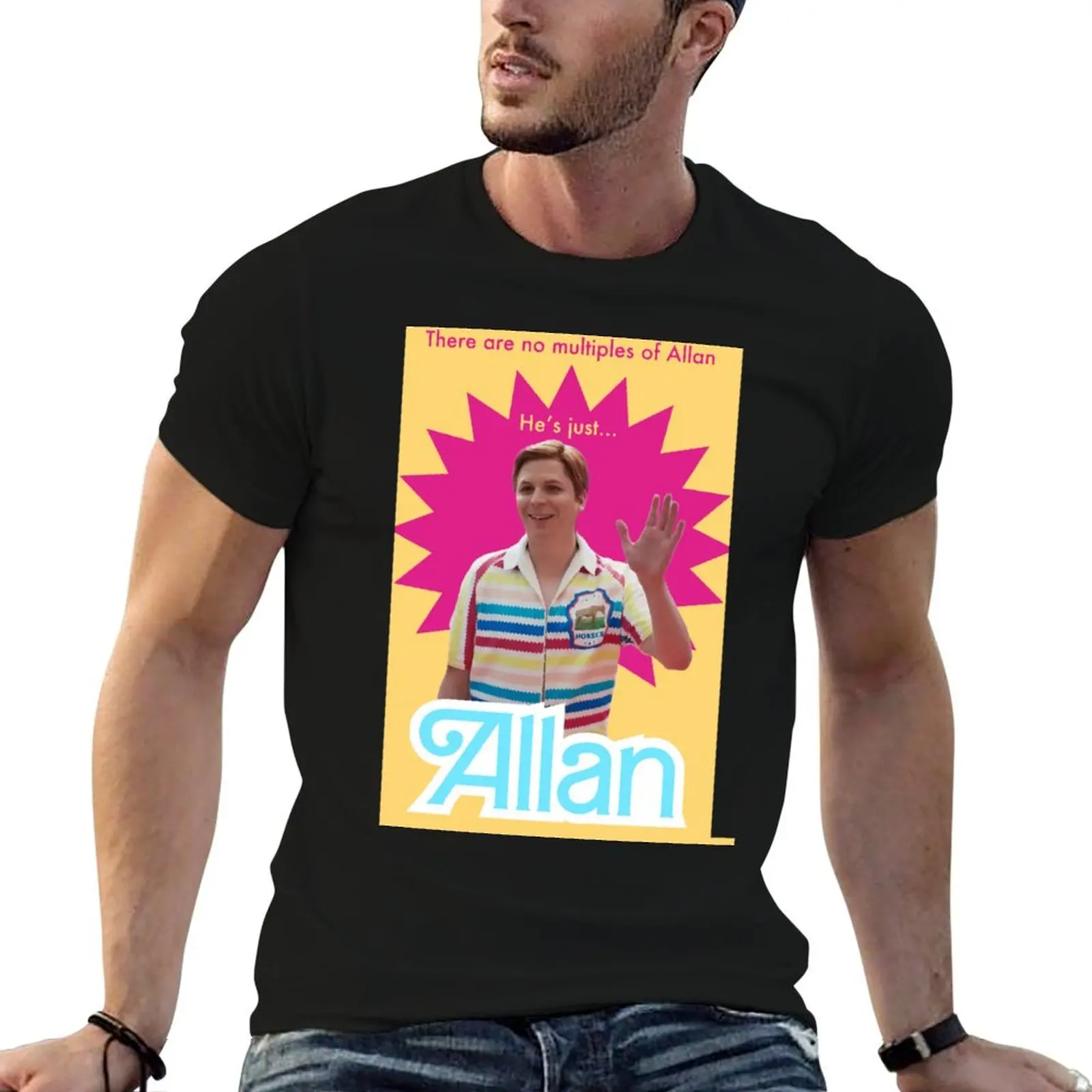 Allan T-Shirt custom shirt plain mens vintage t shirts
