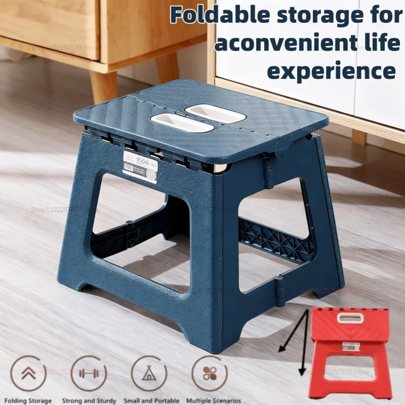 التخييم في الهواء الطلق حديقة التخييم للأطفال والكبار استخدام كرسي مقعد قابل للطي خطوة البراز كرسي محمول مقعد للمنزل الحمام المطبخ